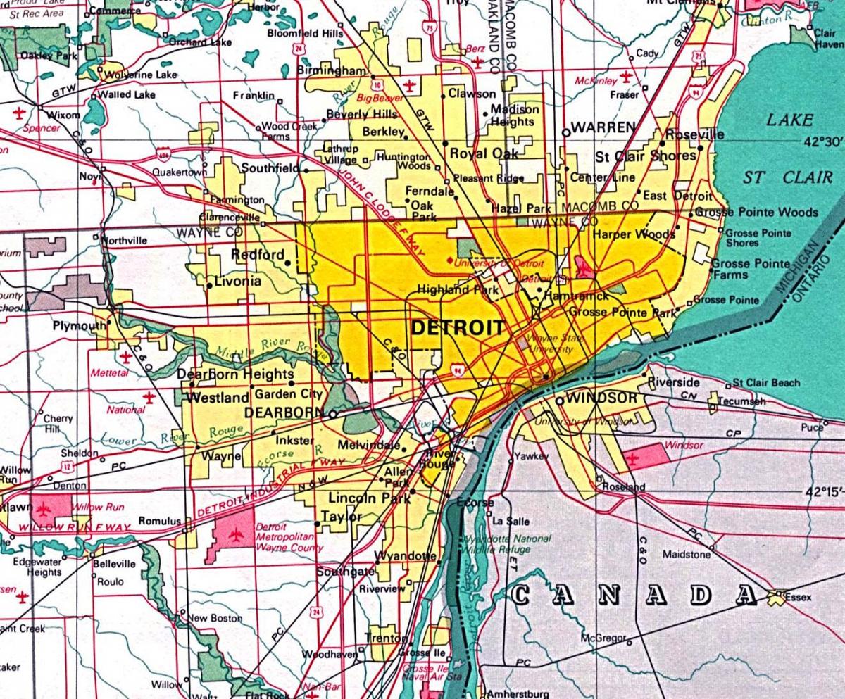 mapu Detroitu